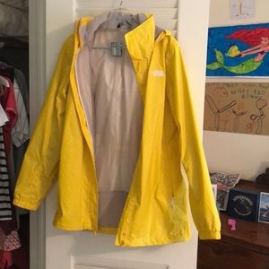 The north face rain jacket